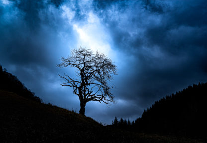 Blue clouds